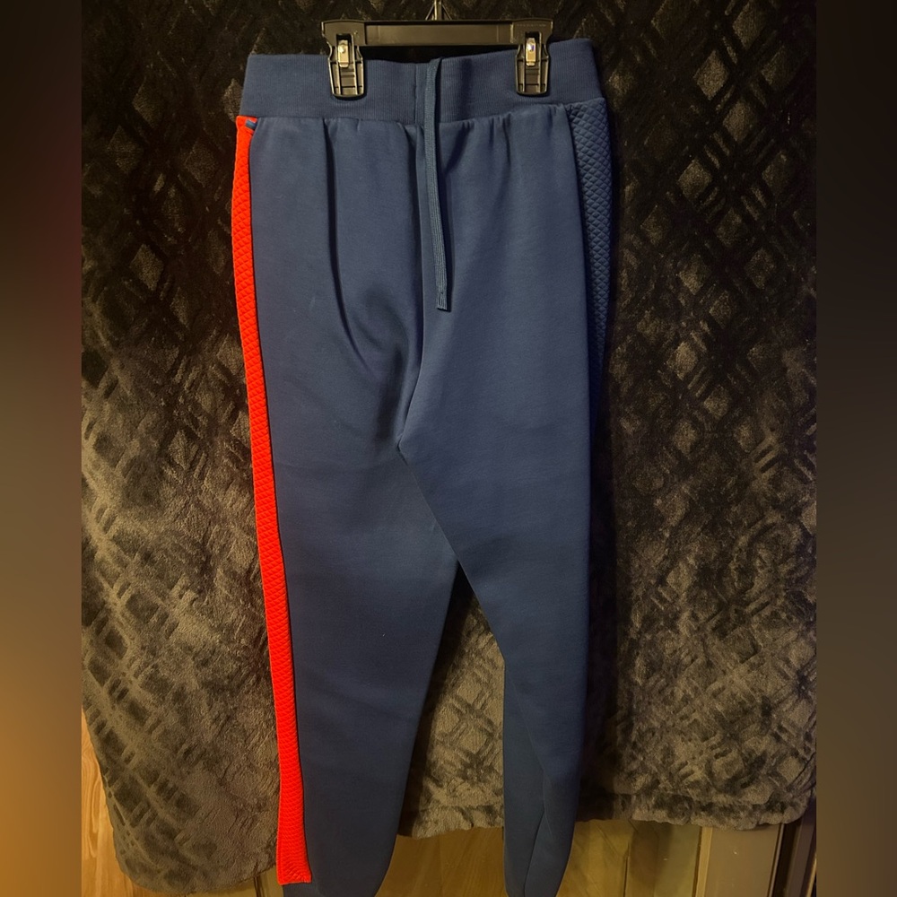 Puma BMW Motorsport Navy and Red Track Pants - Picture 2 of 3